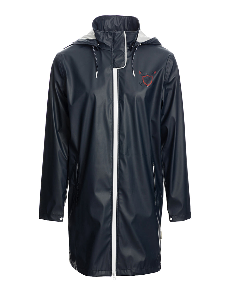 Knowledge cotton apparel shop long rain jacket