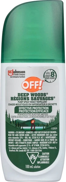 OFF! Deep Woods Bug Spray