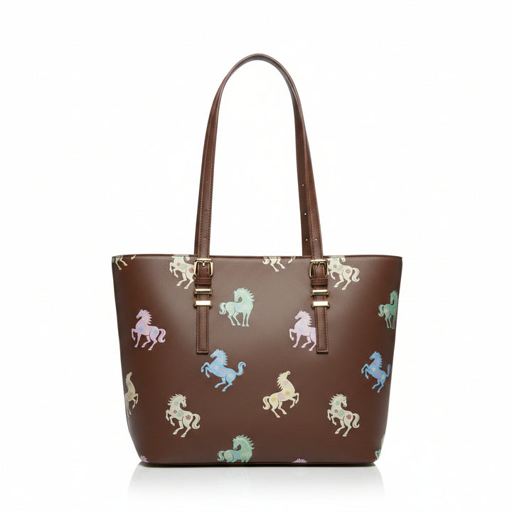 Year of the Horse Leather Tote