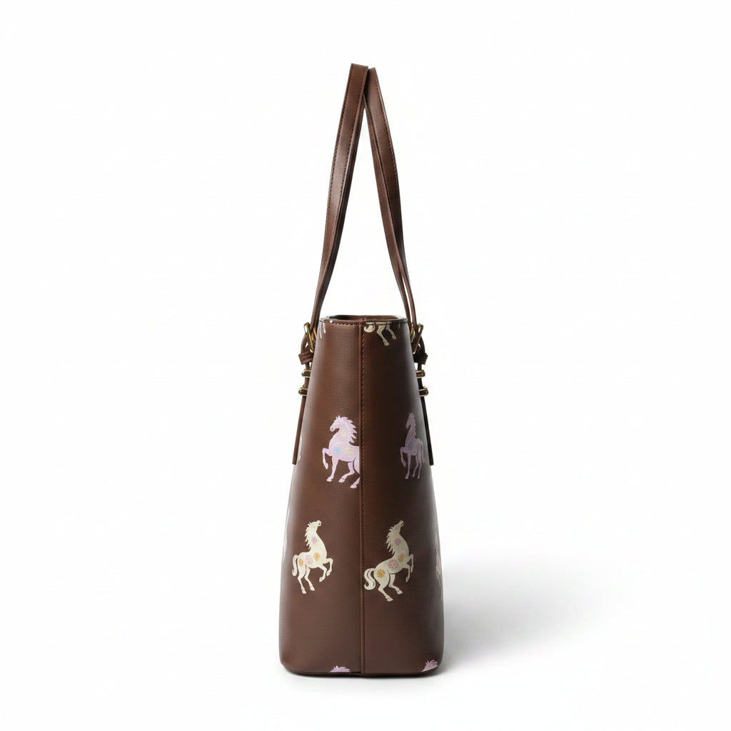 Year of the Horse Leather Tote