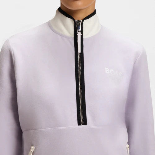 Fedora 1/2 zip Felpa