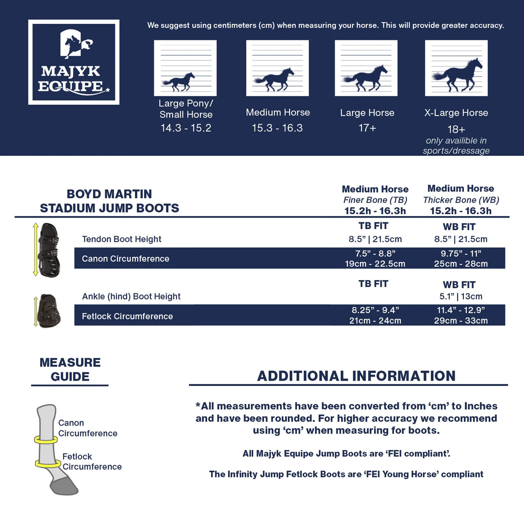 Majyk Equipe Boyd Martin Stadium Jump Boots