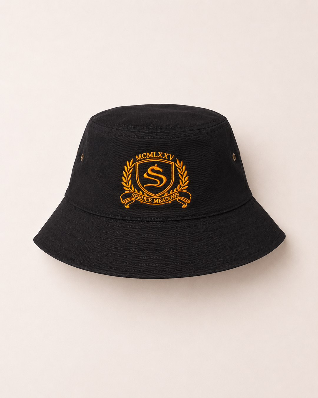 Bucket Hat with Signature Crest