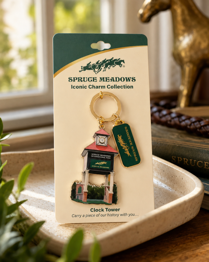 Clock Tower Keychain — Iconic Charm Collection