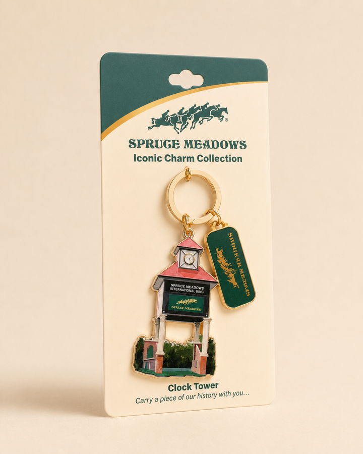 Clock Tower Keychain — Iconic Charm Collection