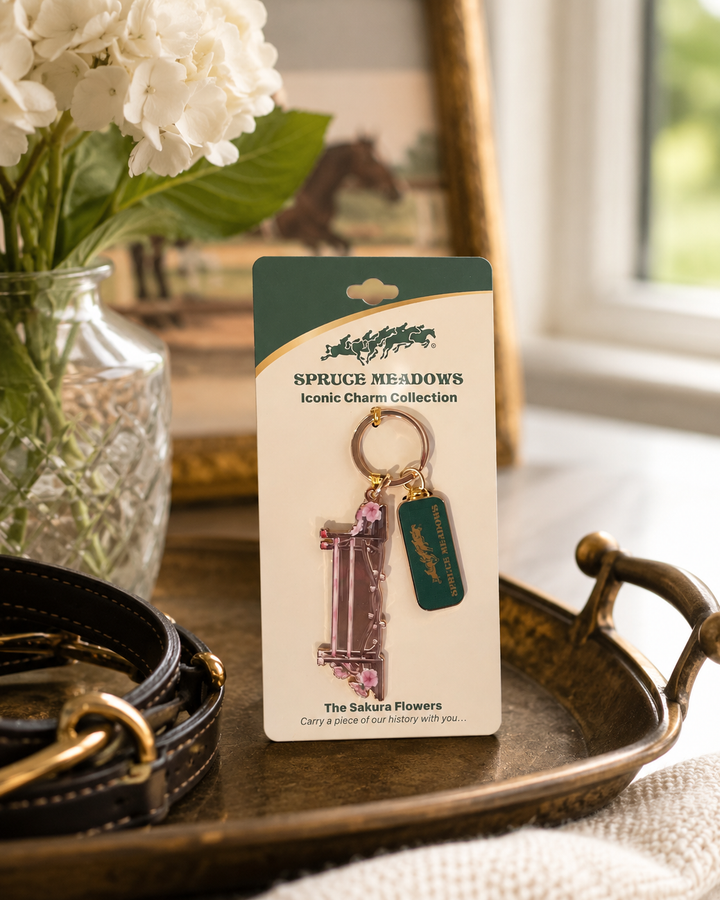 The Sakura Flowers Keychain — Iconic Charm Collection