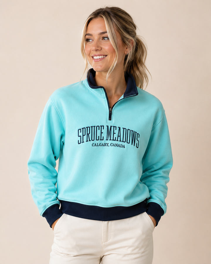 Spruce Meadows Rugger Sweatshirt