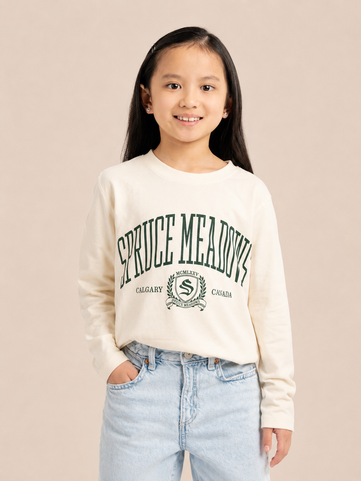 Youth T-Shirt Long-Sleeve w/ SM Arch