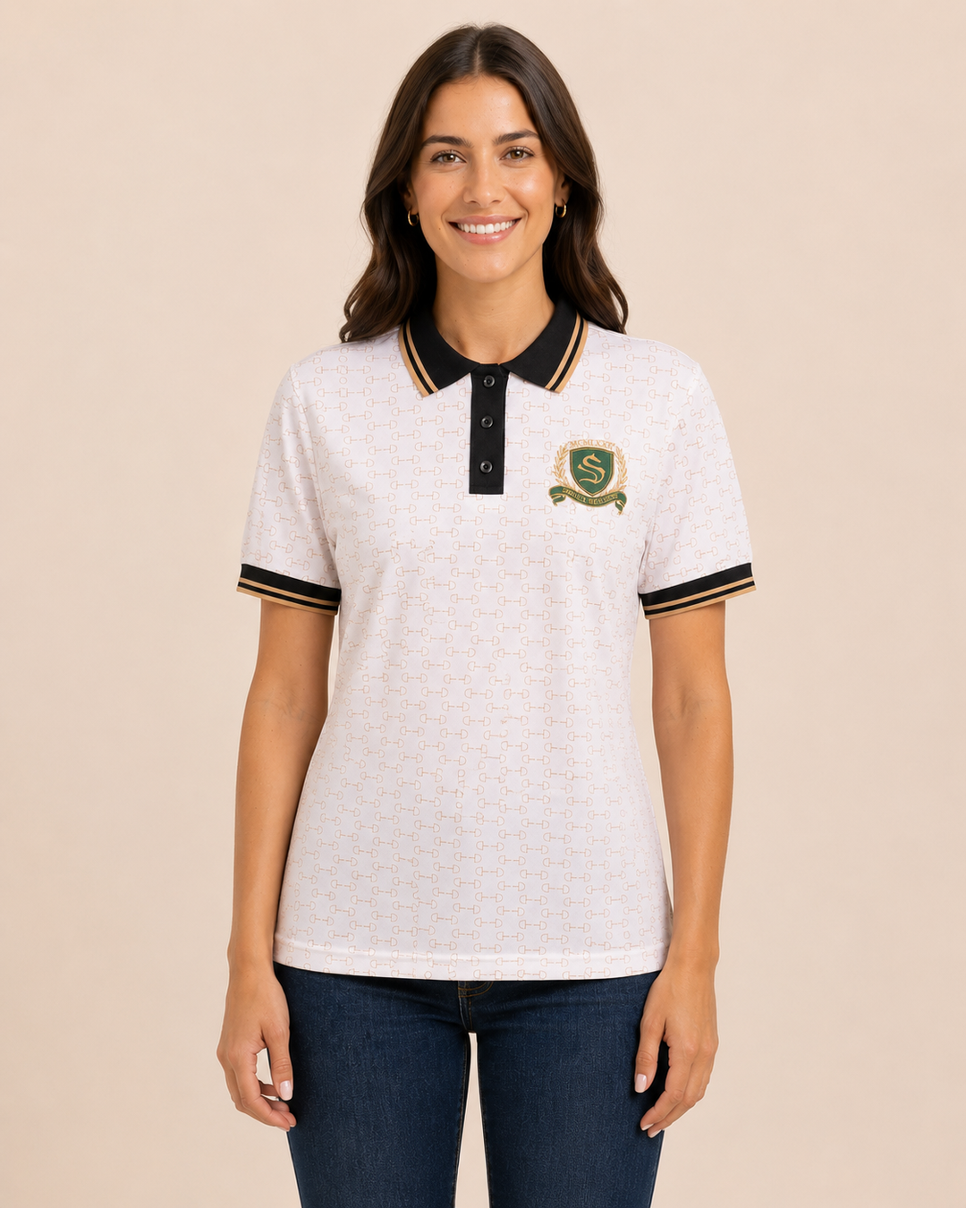Polo Pique w/ Horse Bit