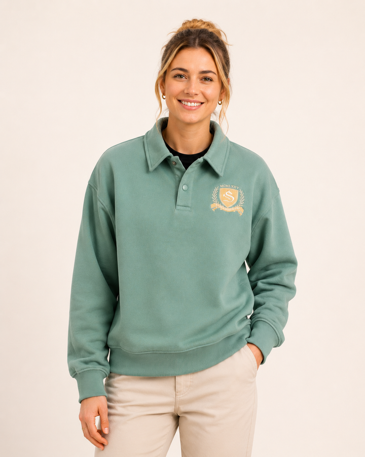 Spruce Meadows Rugger Sweatshirt