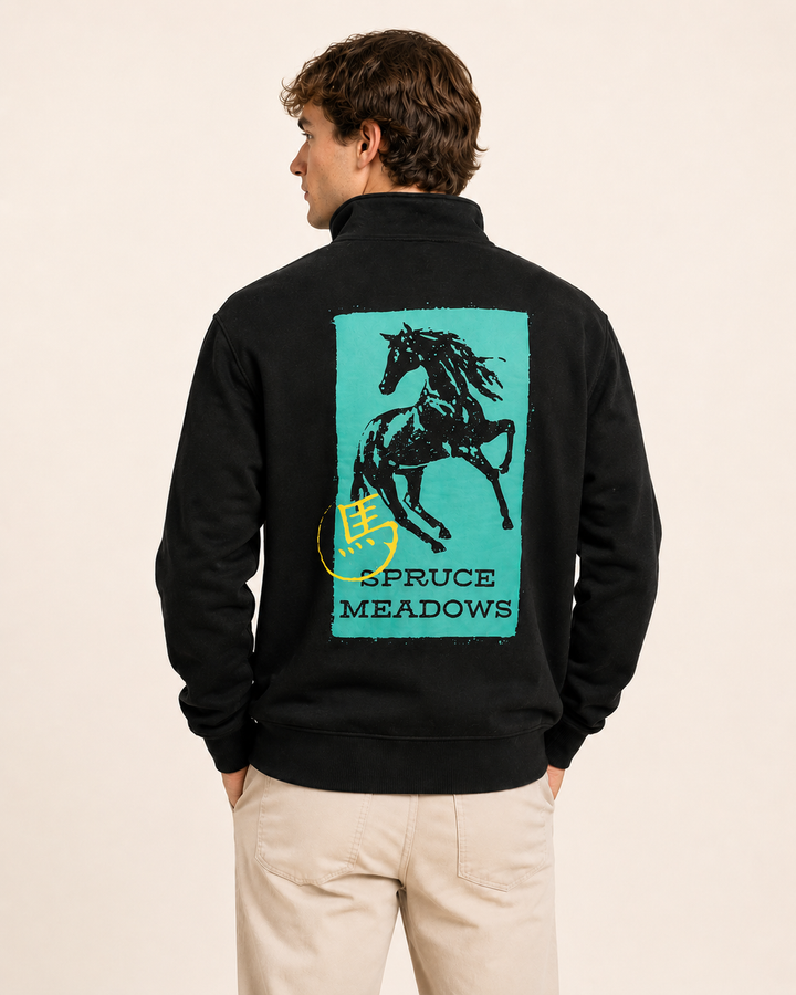 Year of the Horse 1/4 Zip Sweatshirt