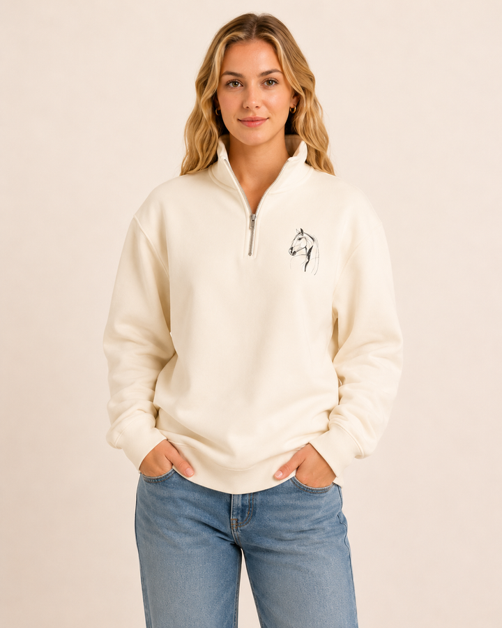 Year of the Horse 1/4 Zip Sweatshirt