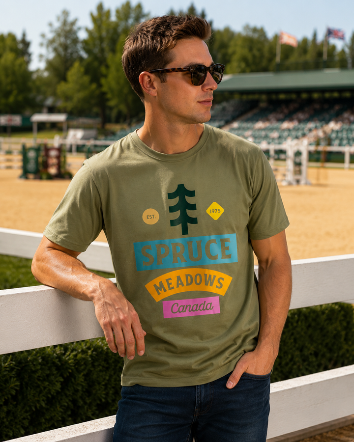 Spruce Meadows Retro T-Shirt