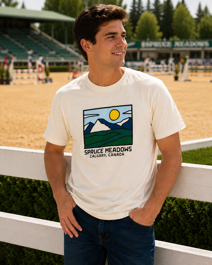 Spruce Meadows Landscape T-Shirt
