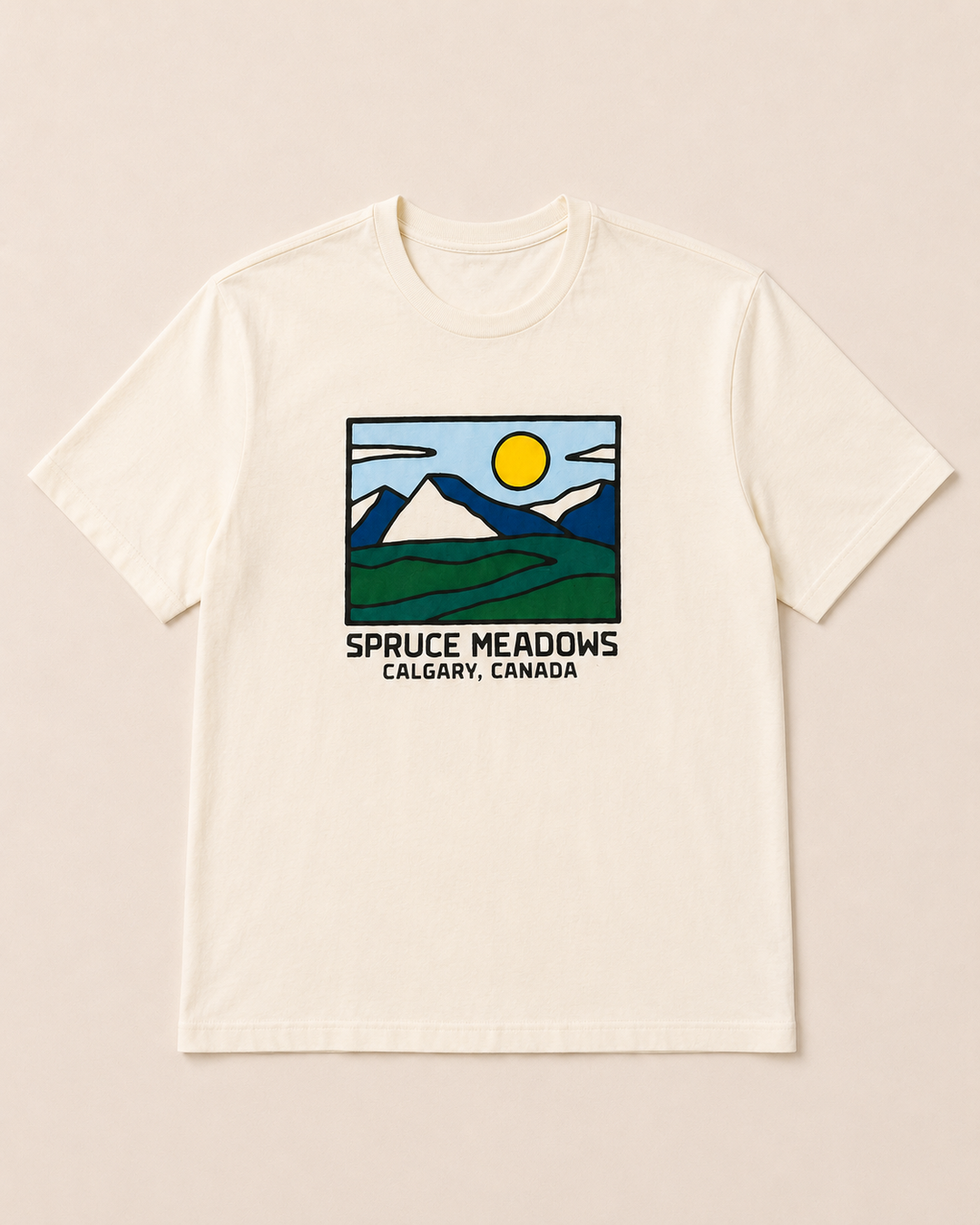 Spruce Meadows Landscape T-Shirt