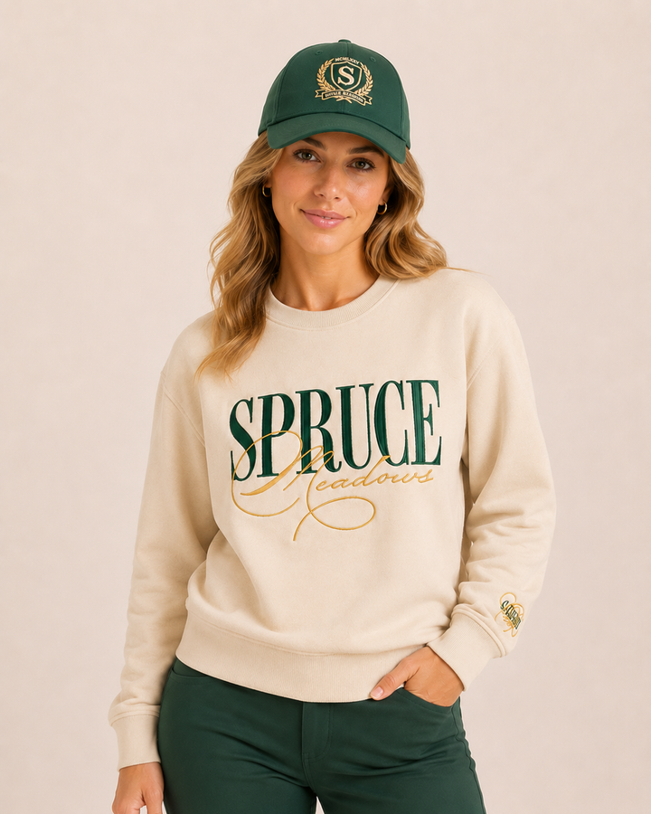 Crest Embroidery Cap