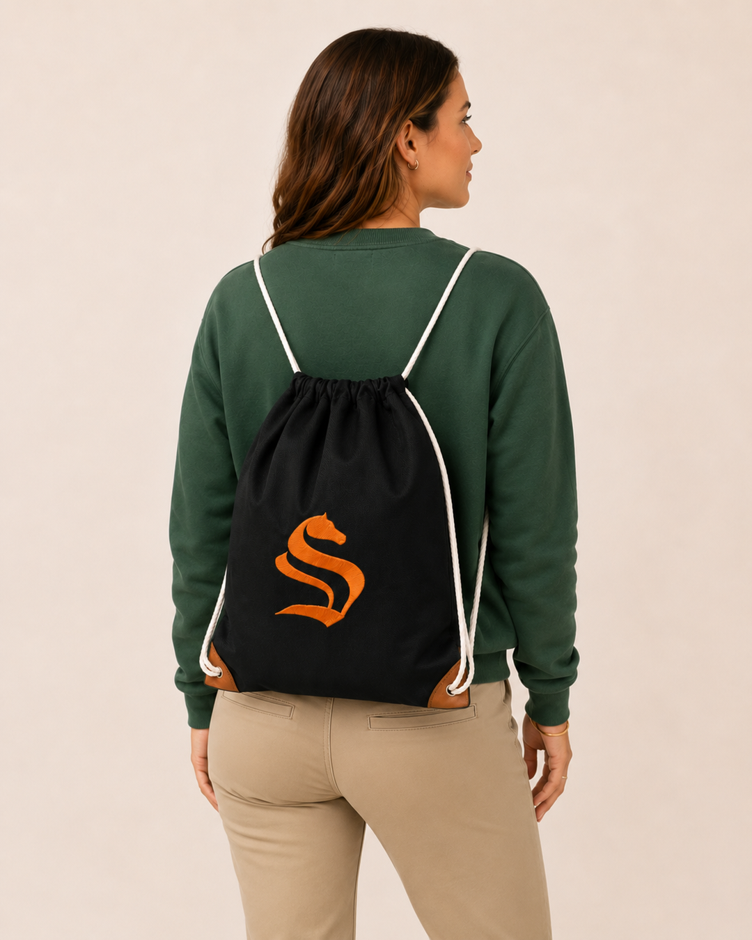 Drawstring Bag - Black