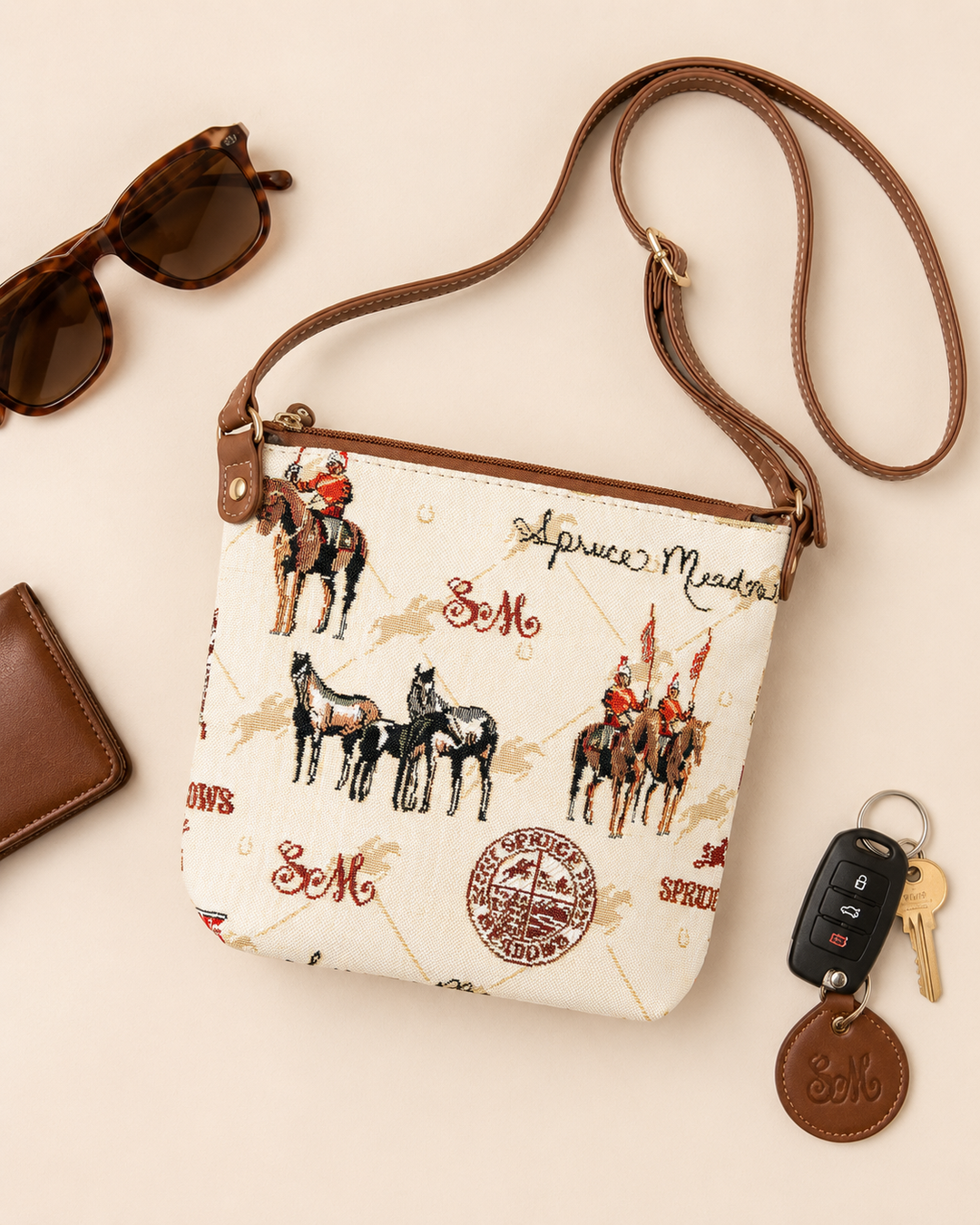 Tapestry Sling Bag
