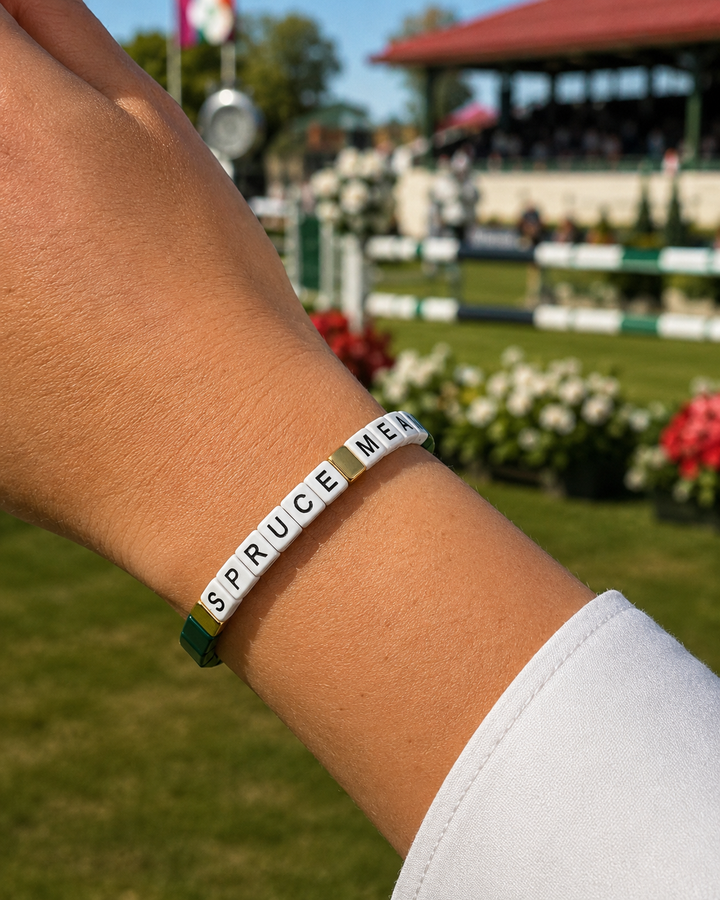 Bracelet: Spruce Meadows Gold and Green