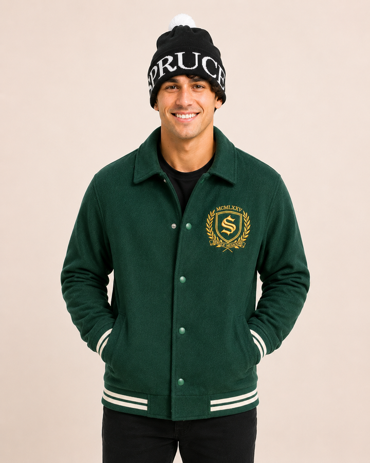 Pom Pom Beanie - Black