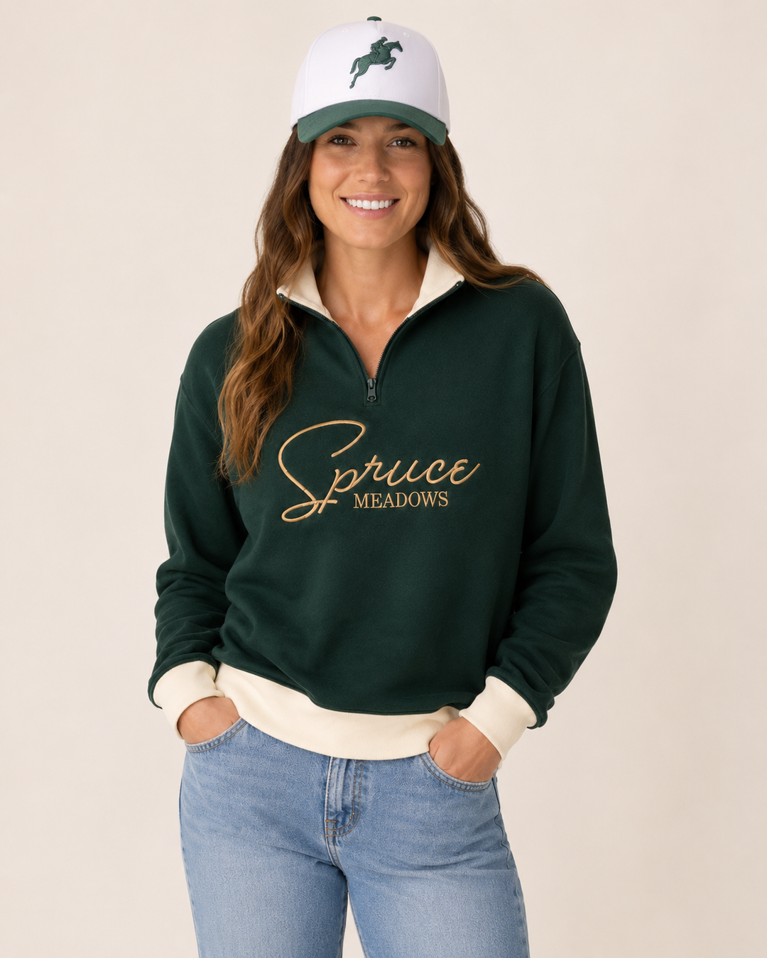 Single Horse &amp; Est 1975 Ball Cap