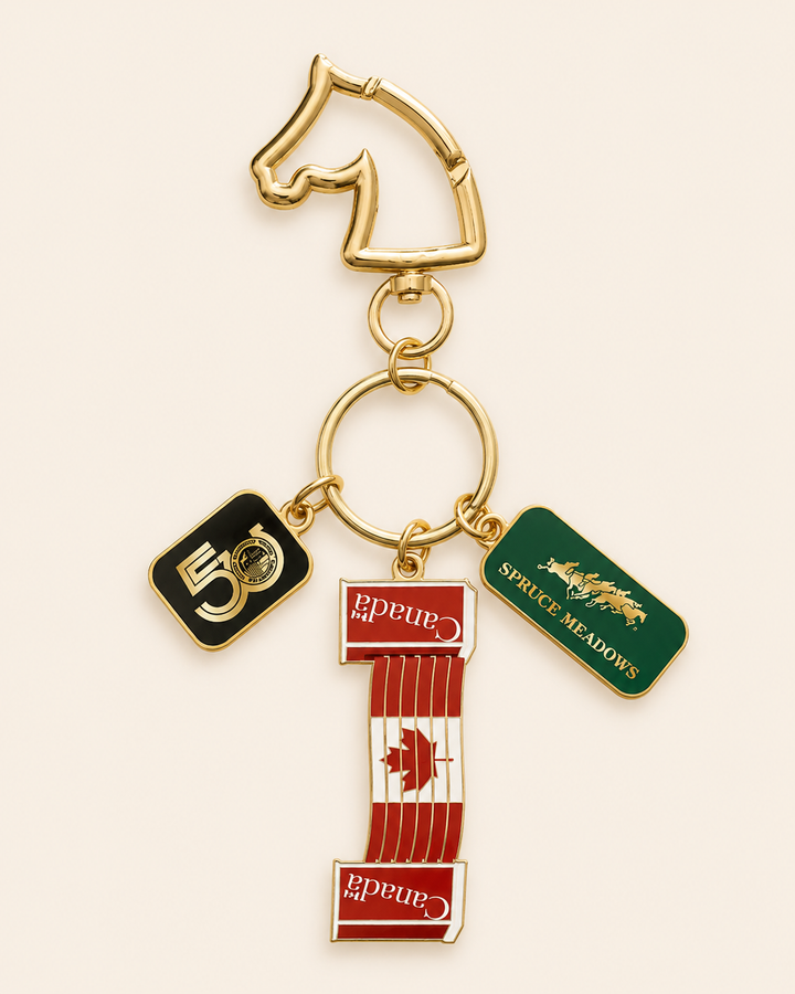 Canada Planks Jump Key Ring