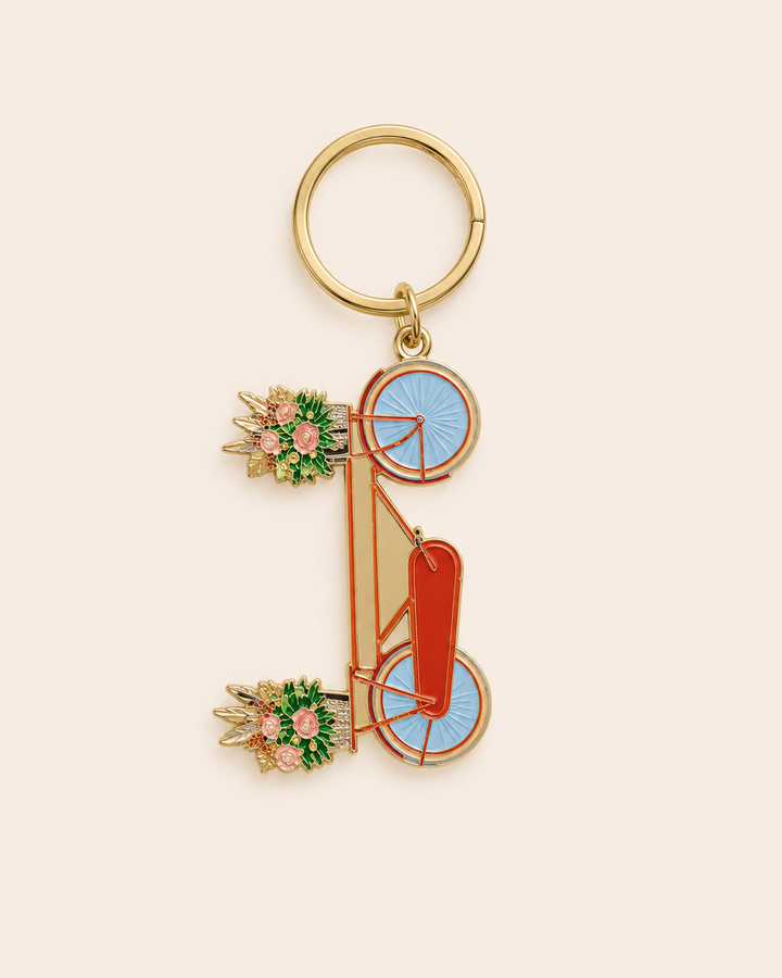 Bicycle Jump Key Ring