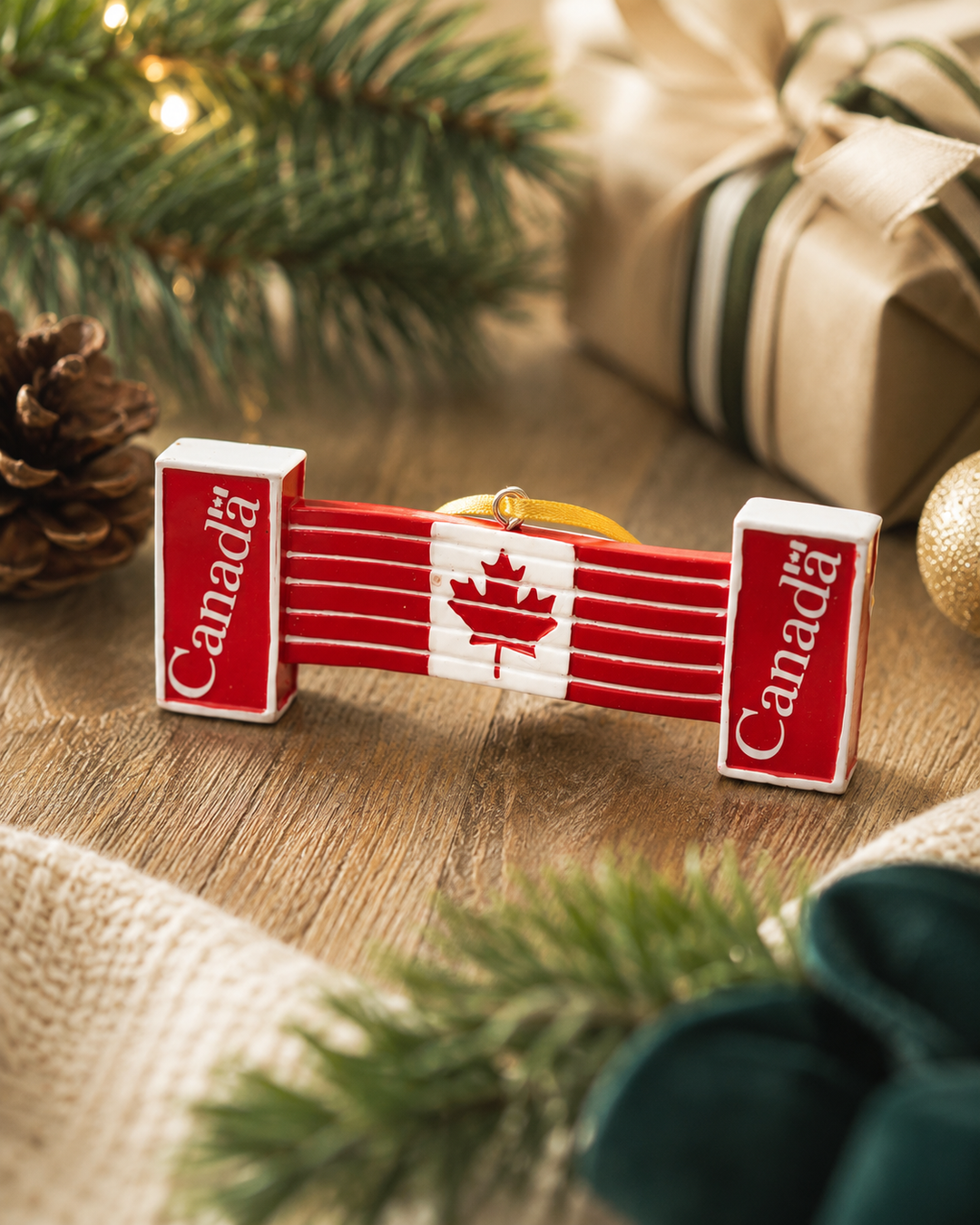Canada Planks Ornament