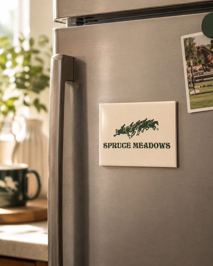 Spruce Meadows Metal Magnet 2"x3"