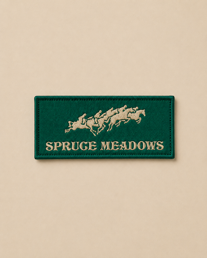 Spruce Meadows Woven Patch