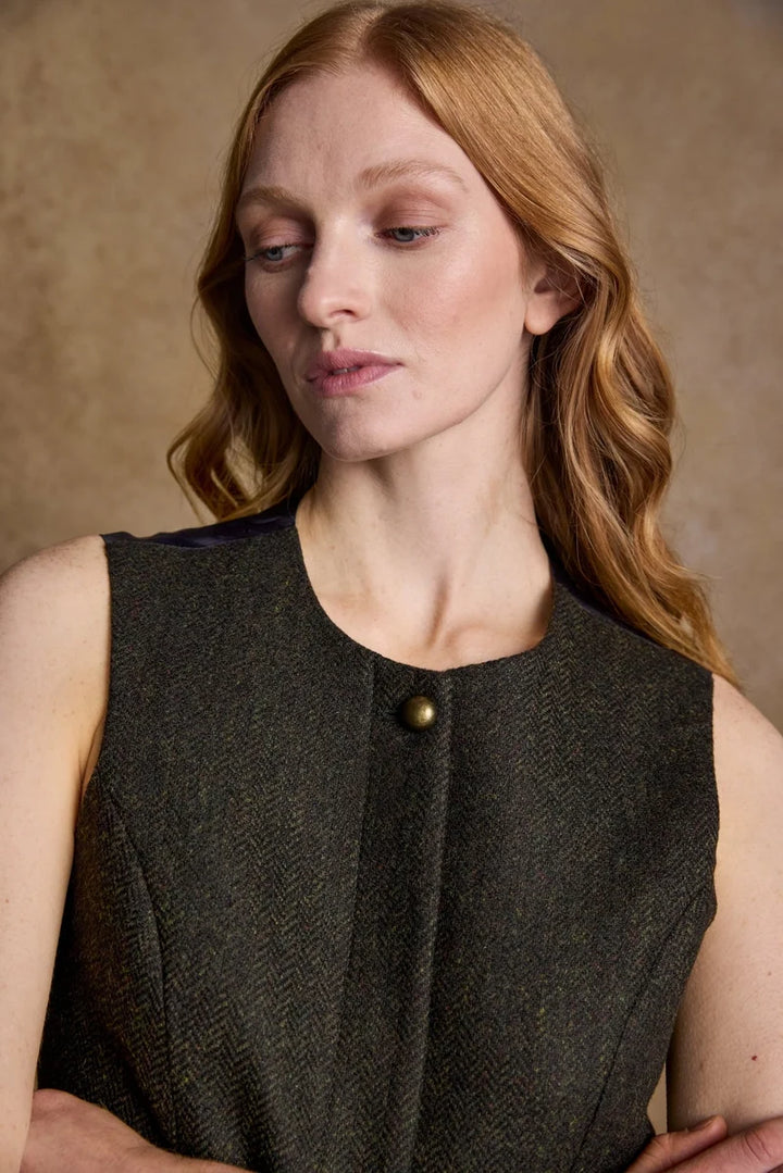 Eva Tweed Waistcoat