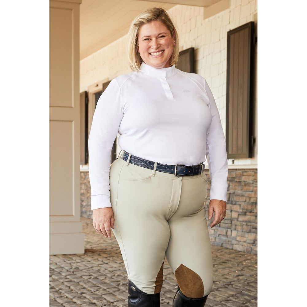 Ladies Gracie Plus Knee Patch Breech