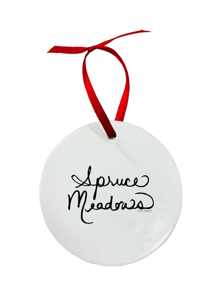 Spruce Meadows Keepsake Ornaments