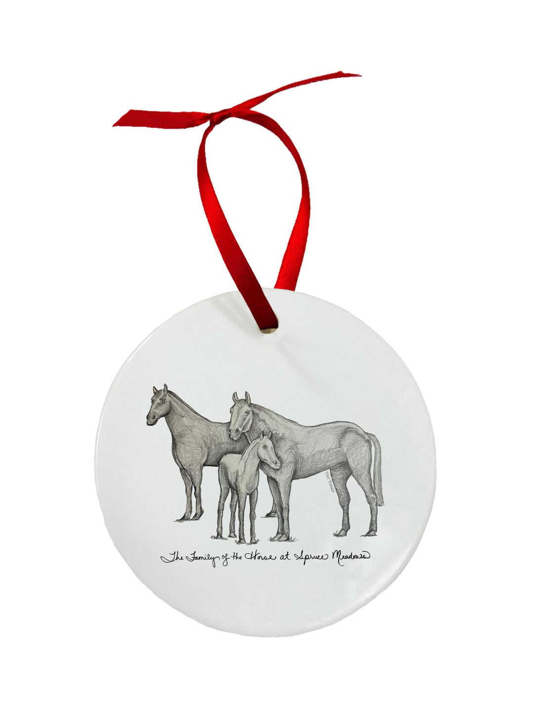 Spruce Meadows Keepsake Ornaments