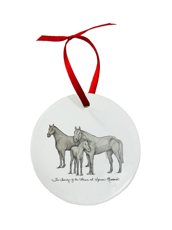 Spruce Meadows Keepsake Ornaments