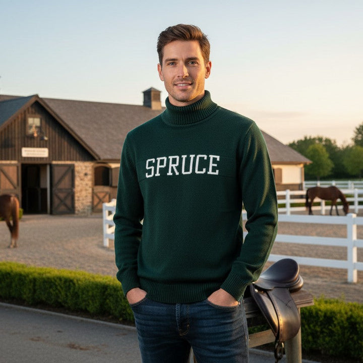 Knitted Turtleneck Sweater