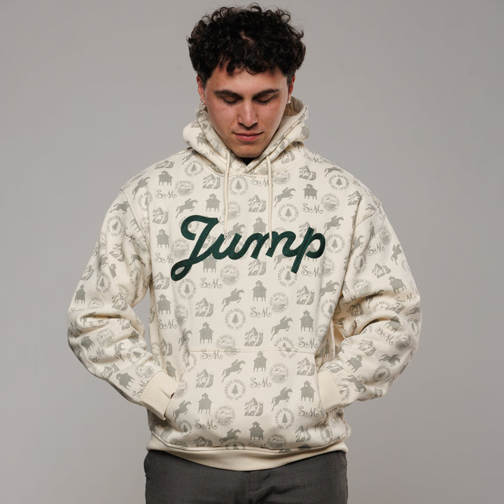 JUMP SM Hoodie chain- stitch