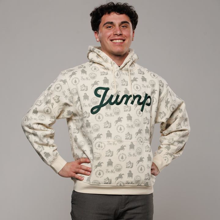 JUMP SM Hoodie chain- stitch