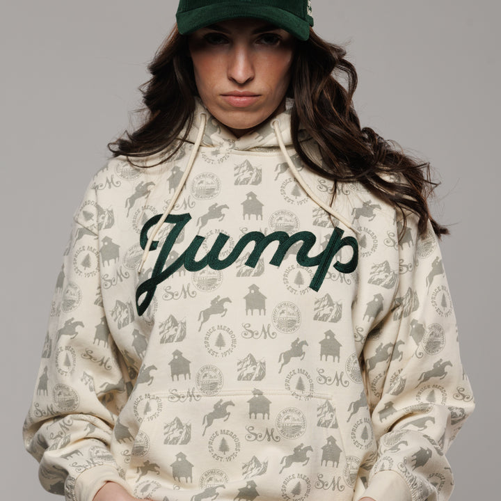 JUMP SM Hoodie chain- stitch