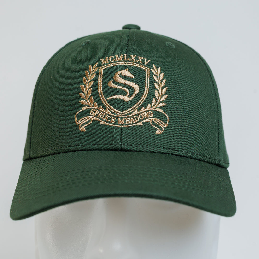 Crest Embroidery Cap