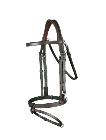 Flat Leather Bridle - Working Collection
