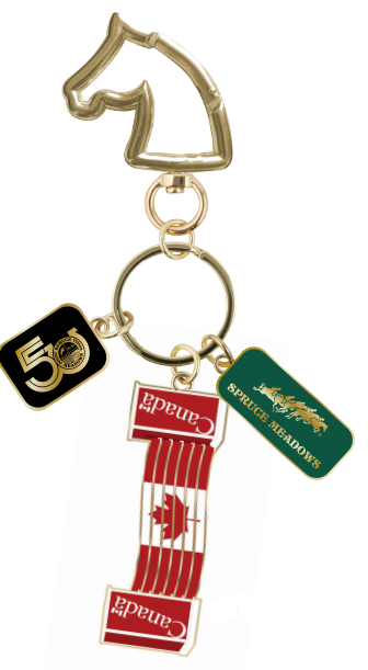 Canada Planks Jump Key Ring