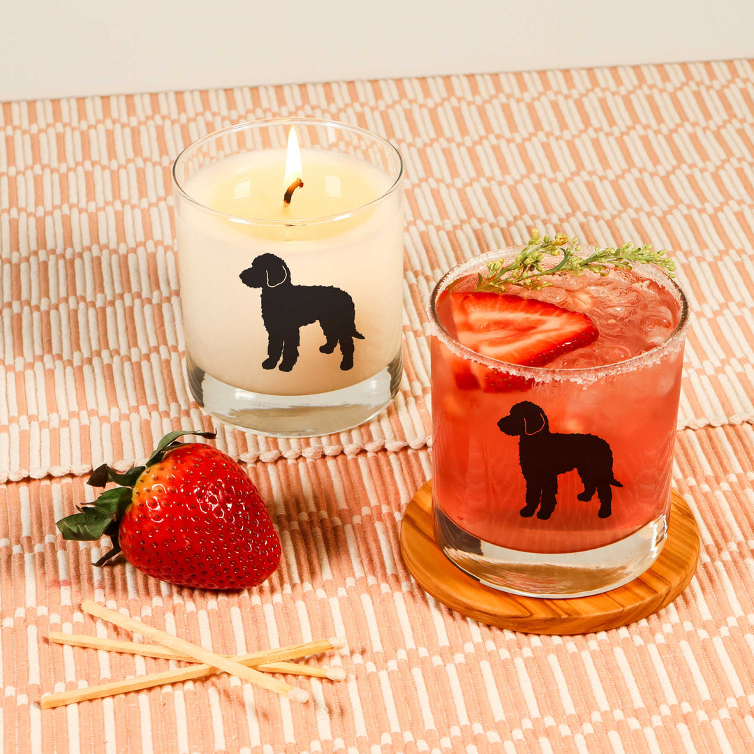 Goldendoodle Candle
