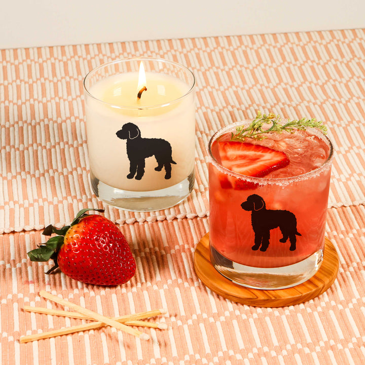 Goldendoodle Candle