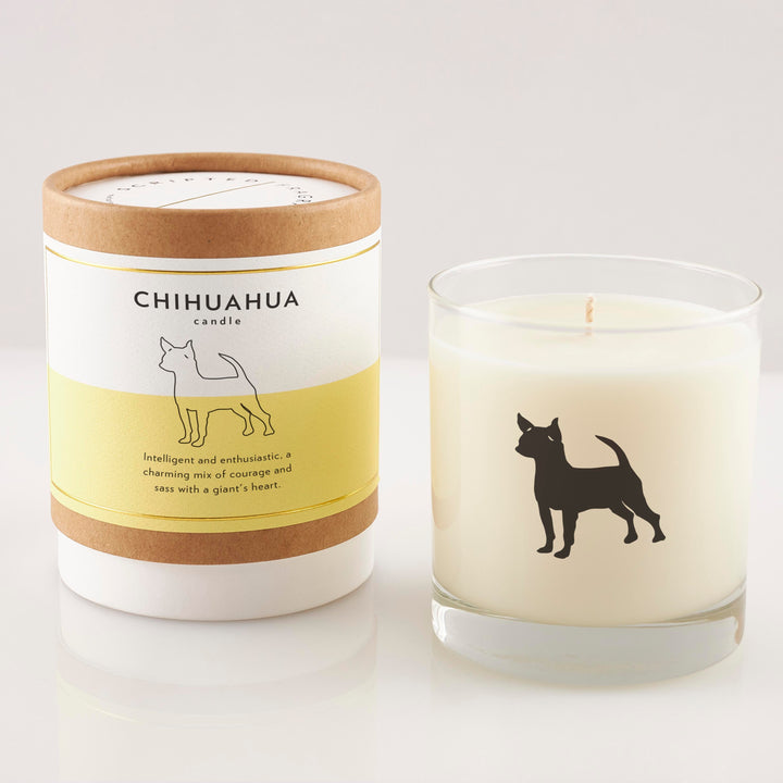 Chihuahua Candle