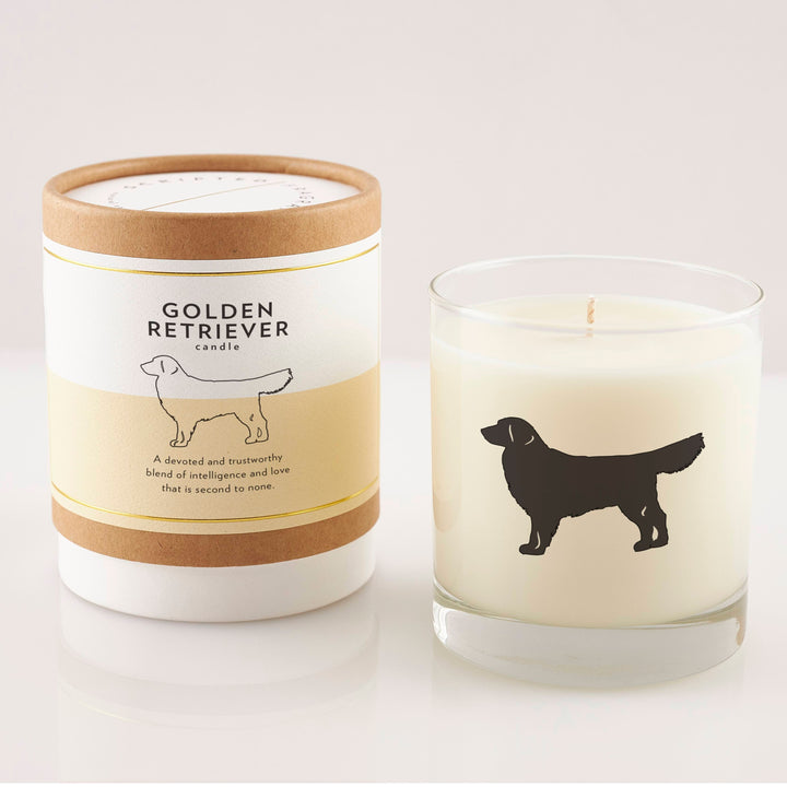 Golden Retriever Candle