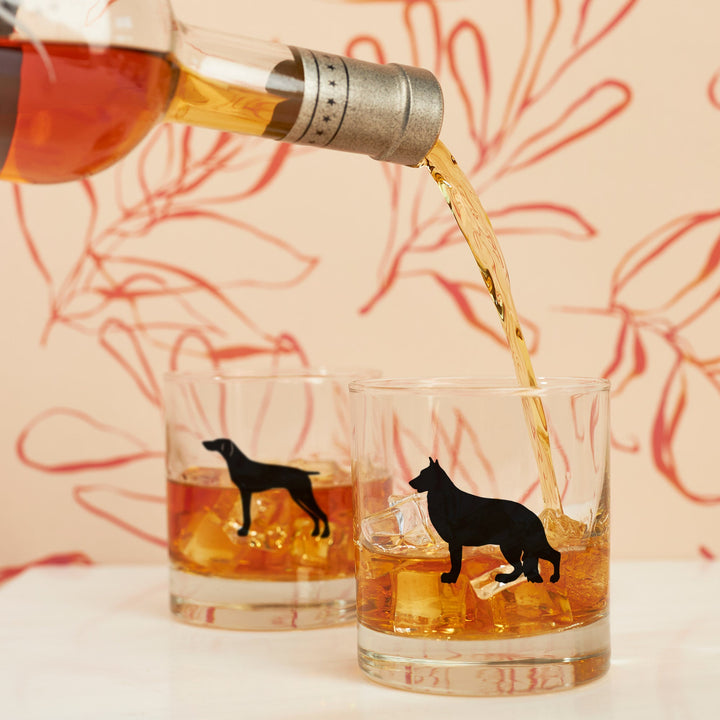 German Shepherd Candle