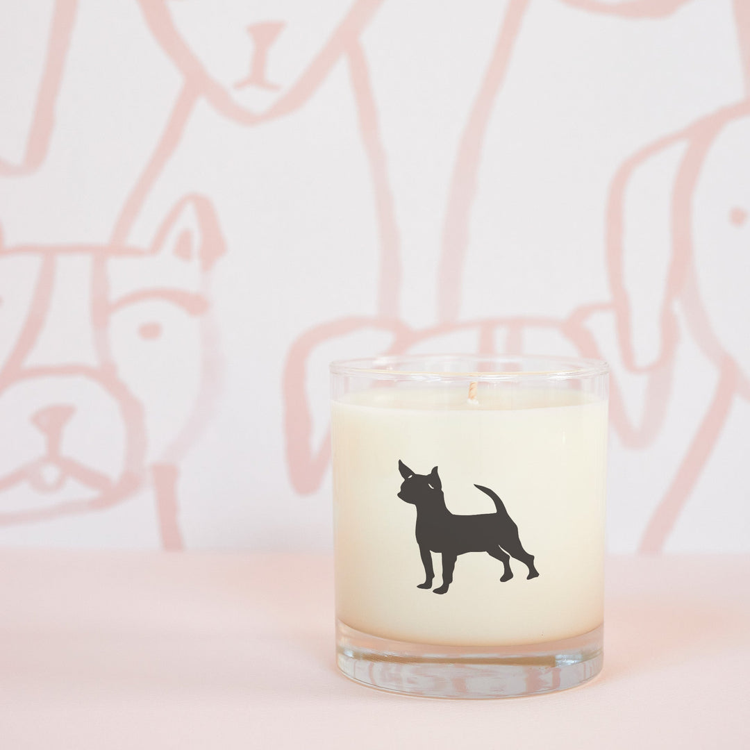 Chihuahua Candle