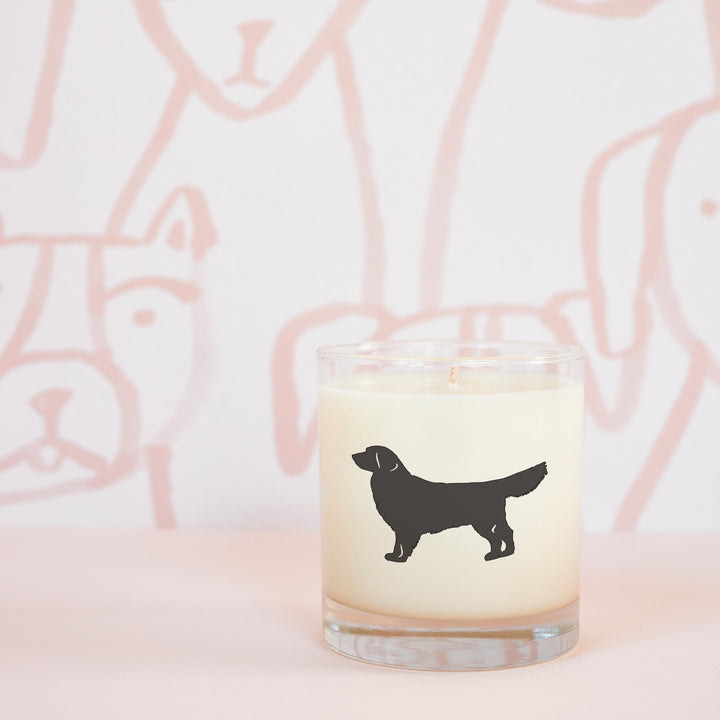 Golden Retriever Candle
