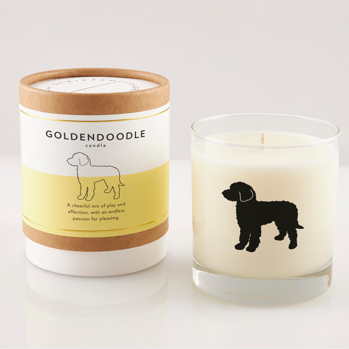 Goldendoodle Candle